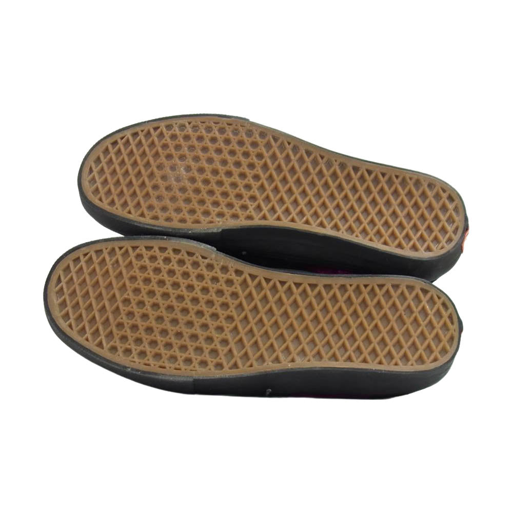 Supreme シュプリーム 13AW VANS ERA PRO Velvet バンズ エラ プロ ベルベット  ブラック系 US11【極上美品】【中古】