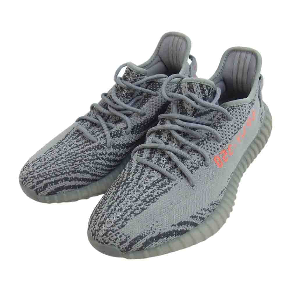 adidas アディダス AH2203 YEEZY BOOST 350 V2 Belugaイージーブースト ベルーガ スニーカー グレー系 29ｃｍ【美品】【中古】