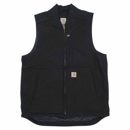 Carhartt カーハート WASHED DUCK VEST ウォッシュド ダック ベスト ブラック系 M【中古】