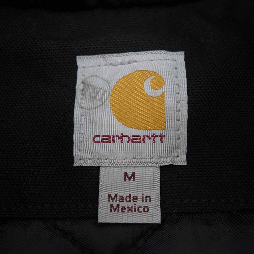 Carhartt カーハート WASHED DUCK VEST ウォッシュド ダック ベスト ブラック系 M【中古】