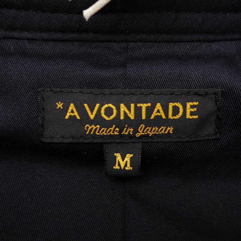 A VONTADE アボンタージ VTD-0457-JK メルトン ショート ジャケット ダークネイビー系 M【新古品】【未使用】【中古】