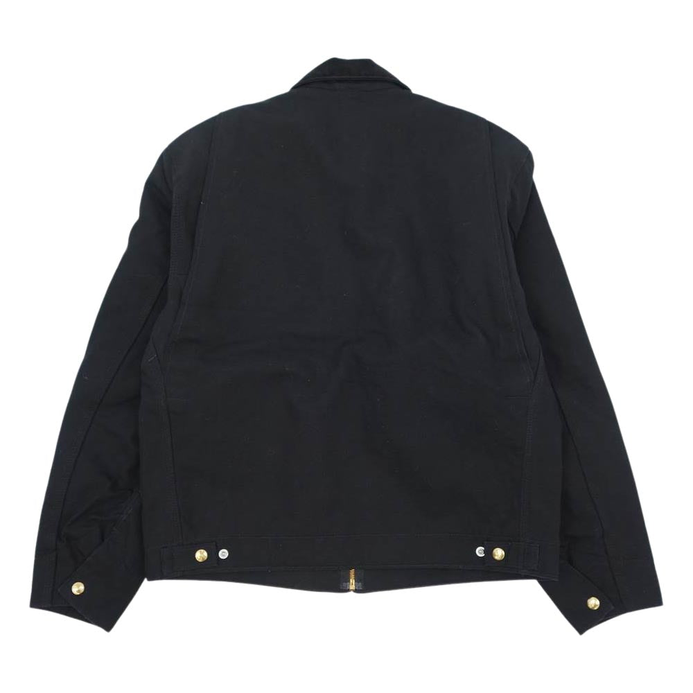 Carhartt カーハート USA製 デトロイト ダック ジャケット ワーク ジャケット ブラック系 M【中古】
