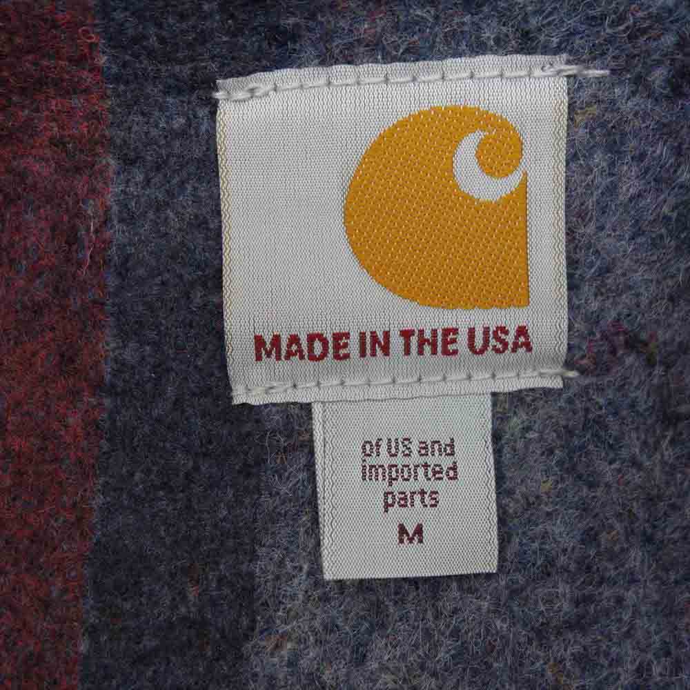 Carhartt カーハート USA製 デトロイト ダック ジャケット ワーク ジャケット ブラック系 M【中古】