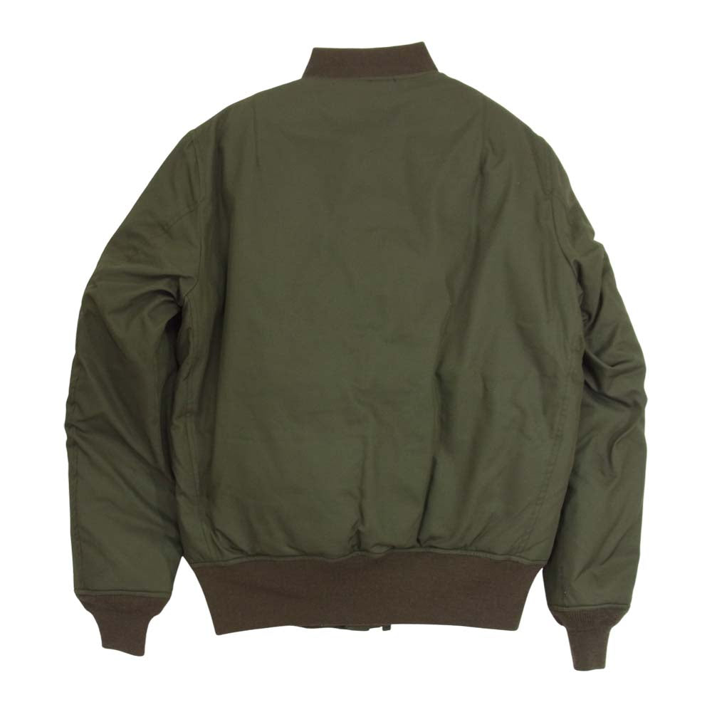 シュタンバーム Gum-A1 MA-1 ダウン ジャケット カーキ系 42【新古品】【未使用】【中古】