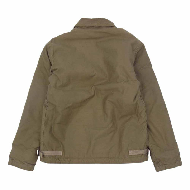 Buzz Rickson's バズリクソンズ BR12291 Type A-2 DECK JACKET デッキ ジャケット カーキ系 M【中古】