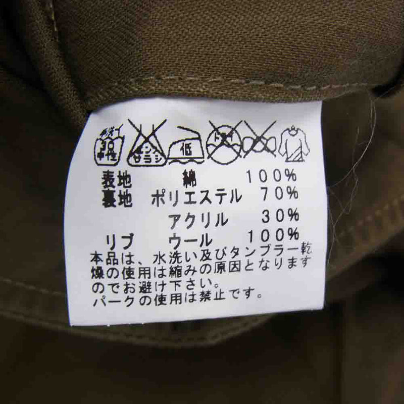 Buzz Rickson's バズリクソンズ BR12291 Type A-2 DECK JACKET デッキ ジャケット カーキ系 M【中古】