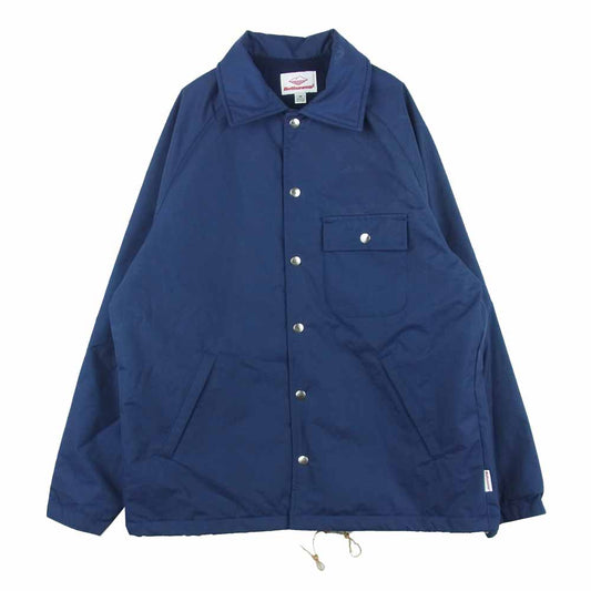 Battenwear バテンウェア FW21106A Beach Breaker ビーチ ブレーカー コーチ ジャケット ネイビー系 M【新古品】【未使用】【中古】