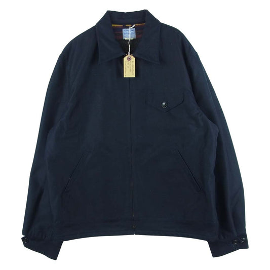 SUGAR CANE シュガーケーン SC14796 8.502 MOUNTAIN CLOTH WORK JACKET マウンテン クロス ワーク ジャケット ダークネイビー系 40【新古品】【未使用】【中古】