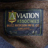 Buzz Rickson's バズリクソンズ BR14426 AVIATION ASSOCIATES JUNGLE CLOTH M-445 ジャングル クロス ジャケット ネイビー系 40【中古】