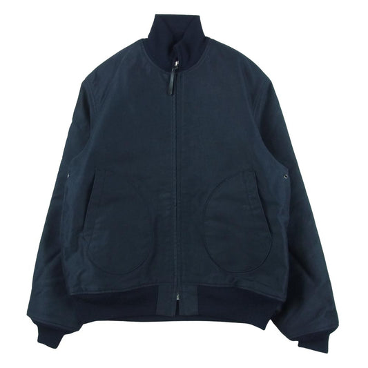 Buzz Rickson's バズリクソンズ BR14182 DECK ZIP ORIGINAL SPEC デッキ ジャケット ダークネイビー系 38【中古】