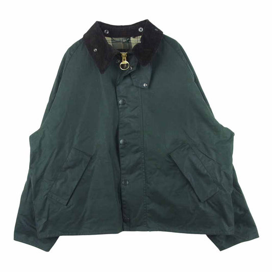 Barbour バブアー 4251639 TRANSPORT WAX トランスポート ワックス オイルド ジャケット ダークグレー系 38【新古品】【未使用】【中古】