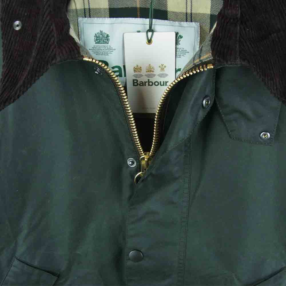 Barbour バブアー 4251639 TRANSPORT WAX トランスポート ワックス オイルド ジャケット ダークグレー系 38【新古品】【未使用】【中古】