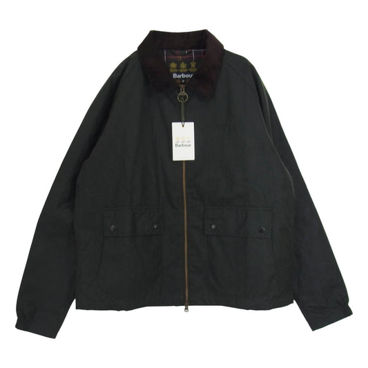Barbour バブアー DOM WAX ドム ワックス オイルド ジャケット カーキ系 M【新古品】【未使用】【中古】