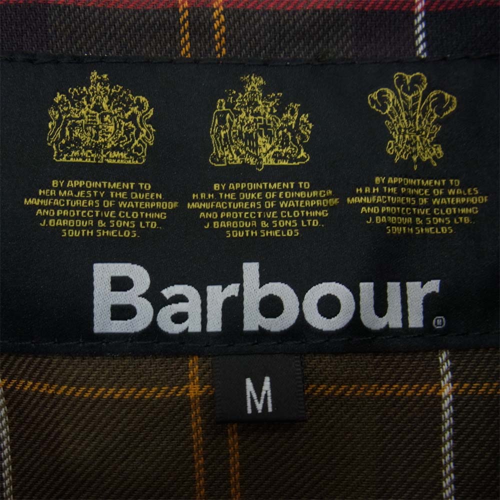 Barbour バブアー DOM WAX ドム ワックス オイルド ジャケット カーキ系 M【新古品】【未使用】【中古】