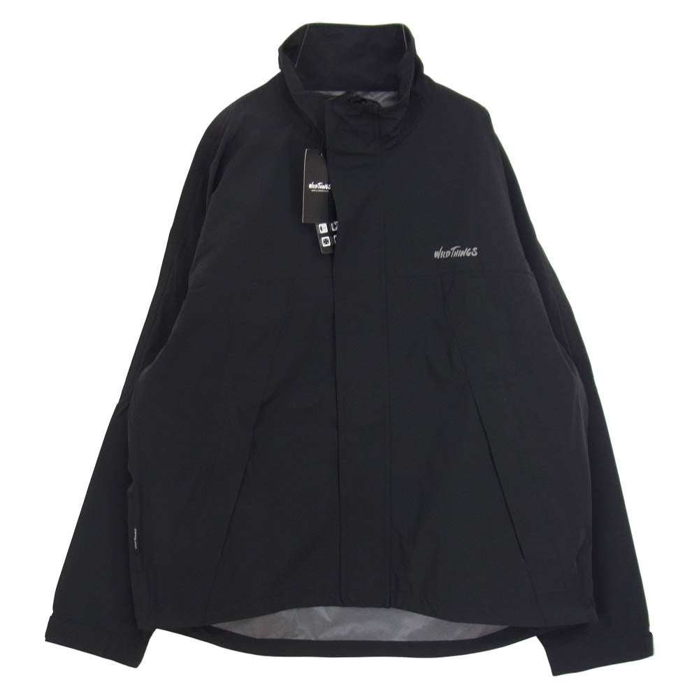 WILDTHINGS ワイルドシングス WT22322SK-ARK × ARKnets アークネッツ Military Jacket ミリタリー ジャケット ナイロン ジャケット ブラック系 M【新古品】【未使用】【中古】