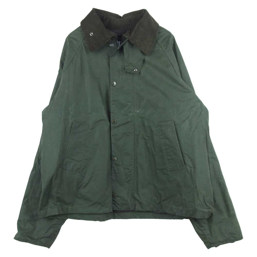 Engineered Garments エンジニアードガーメンツ MWX1436OL51 Barbour バブアー GRAHAM WAX グラハム ワックス オイルド ジャケット オリーブ系 L【美品】【中古】