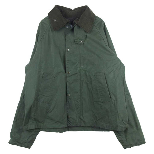 Engineered Garments エンジニアードガーメンツ MWX1436OL51 Barbour バブアー GRAHAM WAX グラハム ワックス オイルド ジャケット オリーブ系 L【美品】【中古】
