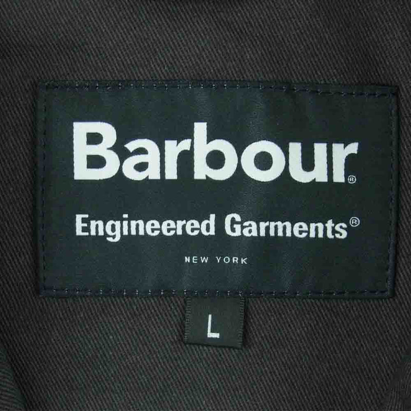 Engineered Garments エンジニアードガーメンツ MWX1436OL51 Barbour バブアー GRAHAM WAX グラハム ワックス オイルド ジャケット オリーブ系 L【美品】【中古】