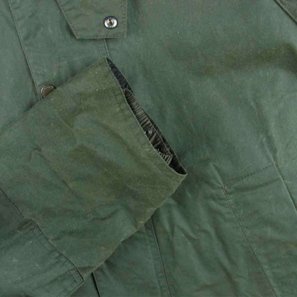 Engineered Garments エンジニアードガーメンツ MWX1436OL51 Barbour バブアー GRAHAM WAX グラハム ワックス オイルド ジャケット オリーブ系 L【美品】【中古】