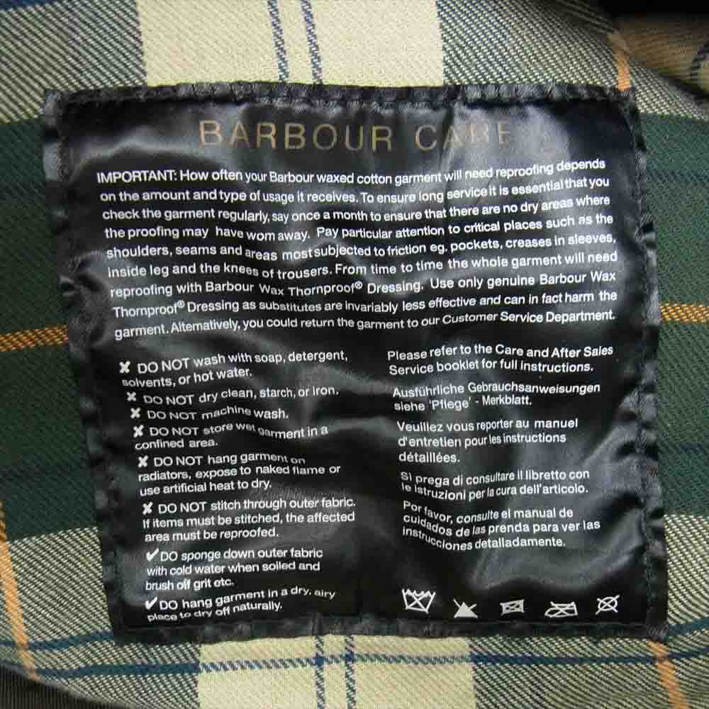 【英国製】barbour STANDEN サイズM スタンデン バブアー スタンデン barbour standen Mサイズ