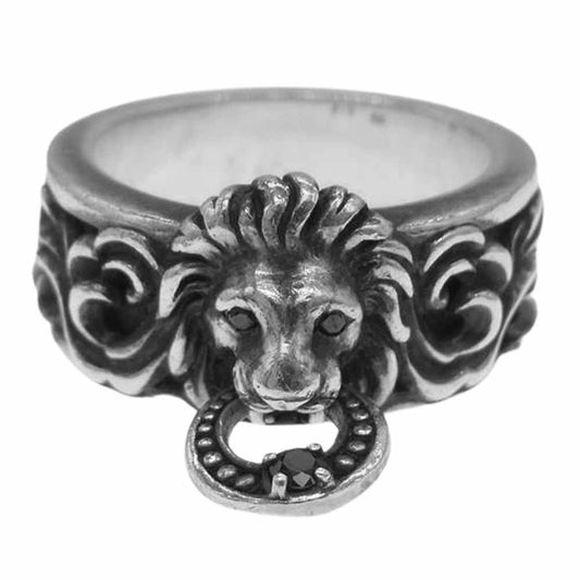 Justin Davis ジャスティンデイビス SRJ522 LION KEEPER ライオンキーパー リング シルバー系 13号【中古】