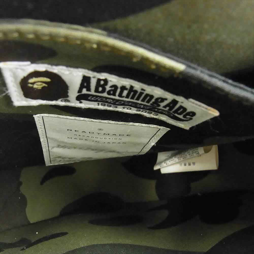 READY MADE レディメイド 17AW A BATHING APE APE HEAD SHOULDER BAG アベイシングエイプ エイプヘッド ショルダー バッグ  カーキ系【中古】