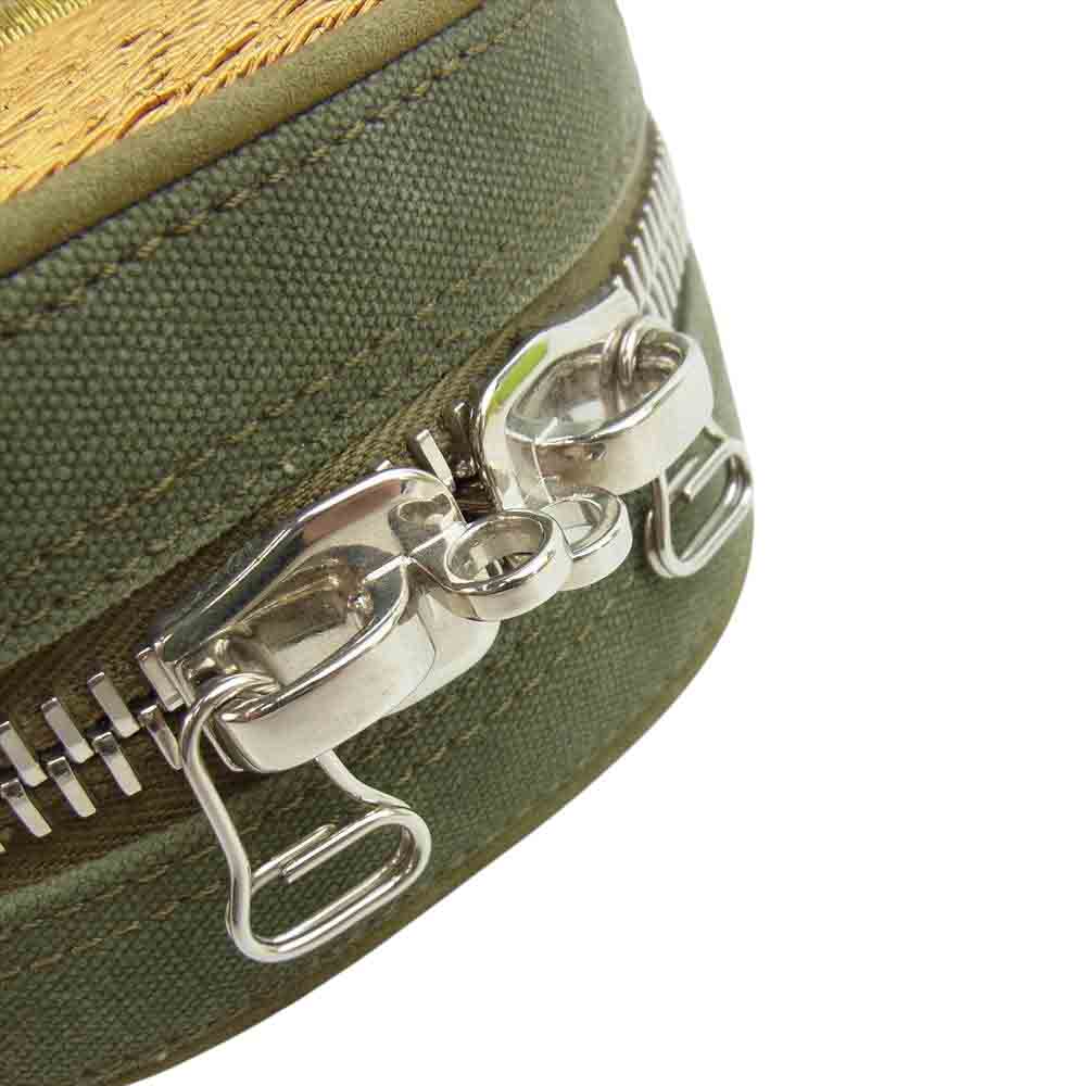 READY MADE レディメイド 17AW A BATHING APE APE HEAD SHOULDER BAG アベイシングエイプ エイプヘッド ショルダー バッグ  カーキ系【中古】