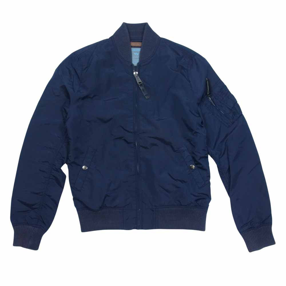 ALPHA アルファ ミリタリー ブルゾン 101999 ネイビー系 XL【中古】