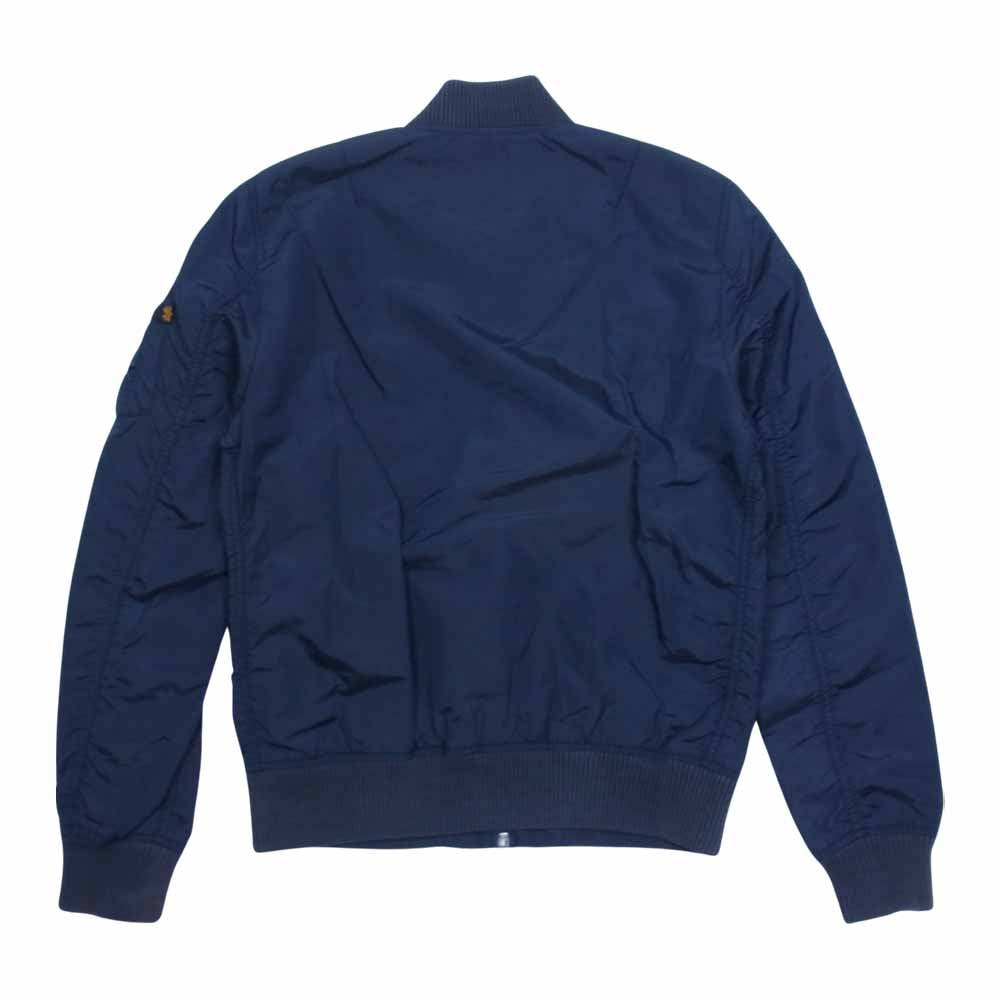 ALPHA アルファ ミリタリー ブルゾン 101999 ネイビー系 XL【中古】
