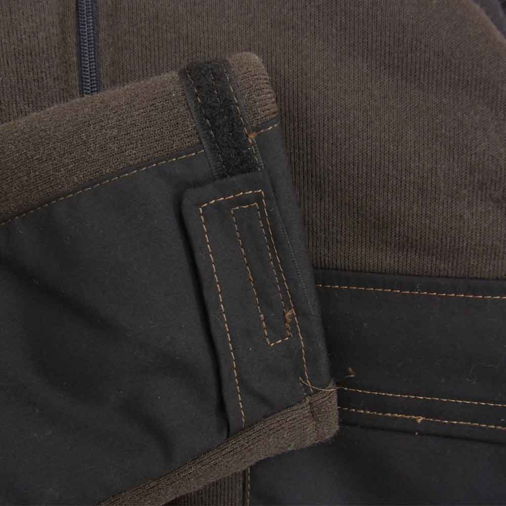 アメリカ軍 90s cold weather synthetic fiber pile jacket パイル フリース ジャケット ブラウン系 L【中古】