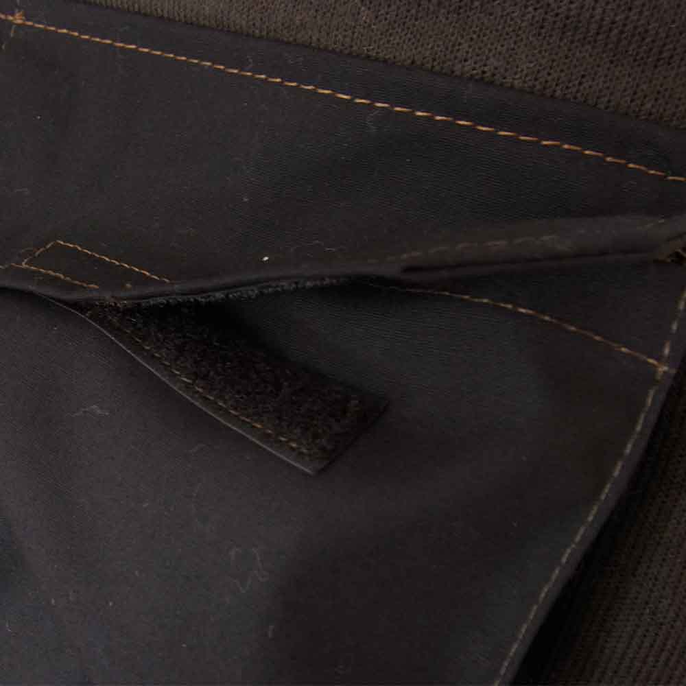 アメリカ軍 90s cold weather synthetic fiber pile jacket パイル フリース ジャケット ブラウン系 L【中古】