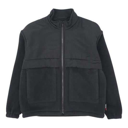 UNITED ARROWS ユナイテッドアローズ BEAUTY & YOUTH ビューティ アンド ユース ミリタリー フリース ジャケット M ブラック系 M【美品】【中古】