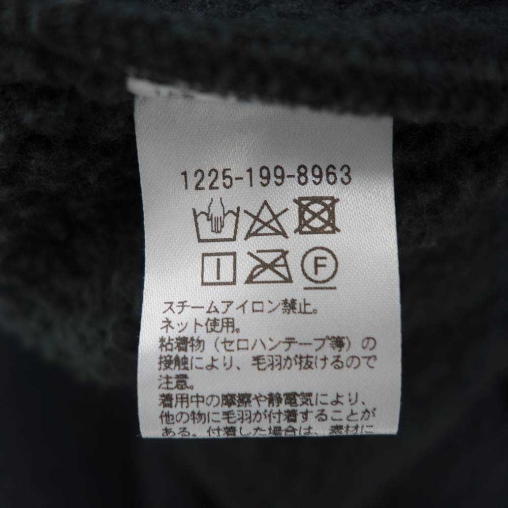UNITED ARROWS ユナイテッドアローズ BEAUTY & YOUTH ビューティ アンド ユース ミリタリー フリース ジャケット M ブラック系 M【美品】【中古】