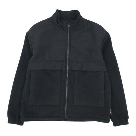 UNITED ARROWS ユナイテッドアローズ BEAUTY & YOUTH ビューティ アンド ユース ミリタリー フリース ジャケット L ブラック系【美品】【中古】