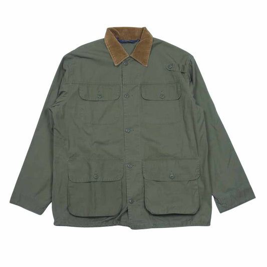 POLO RALPH LAUREN ポロ・ラルフローレン 襟 コーデュロイ コットン ハンティング ジャケット カーキ系 L【中古】