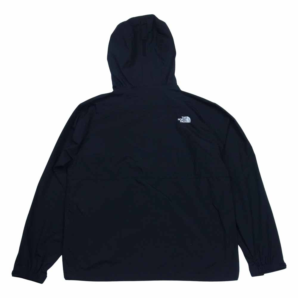 THE NORTH FACE ノースフェイス NP71830 COMPACT JACKET コンパクトジャケット ウインドブレーカー ブラック系 M【中古】