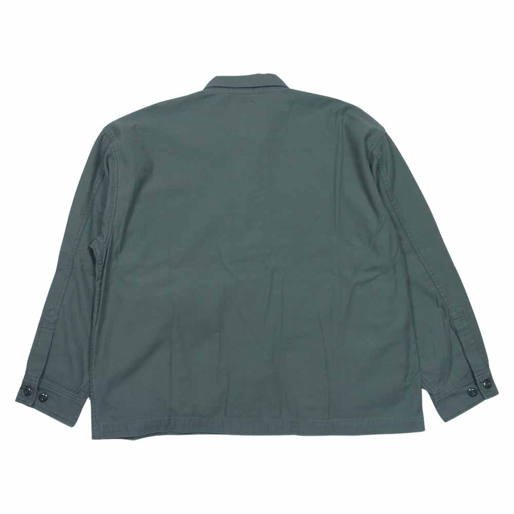 ゴールド GL14910 LIGHT BACKSATIN MILITARY JACKET カーキ系 M【新古品】【未使用】【中古】