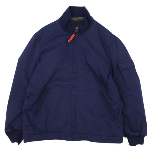 Buzz Rickson's バズリクソンズ UC10101 UNITED CARR ユナイテッド カー 裏地フリース タンカース ジャケット ネイビー系 M【中古】