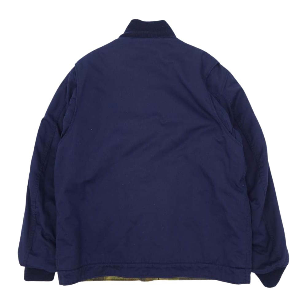 Buzz Rickson's バズリクソンズ UC10101 UNITED CARR ユナイテッド カー 裏地フリース タンカース ジャケット ネイビー系 M【中古】