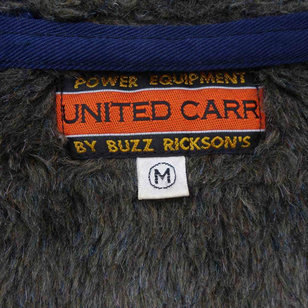 Buzz Rickson's バズリクソンズ UC10101 UNITED CARR ユナイテッド カー 裏地フリース タンカース ジャケット ネイビー系 M【中古】