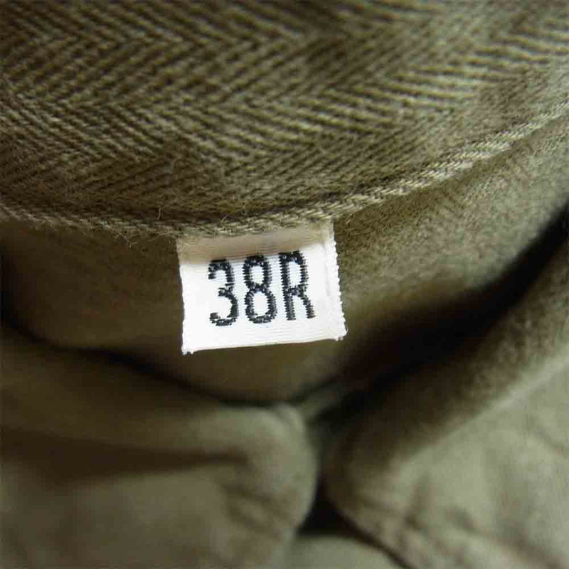 Buzz Rickson's バズリクソンズ BR14831 JACKETS HERRINGBONE TWILL SPECIAL TYPE M-43 ヘリンボーン ツイルジャケット カーキ系 38【新古品】【未使用】【中古】