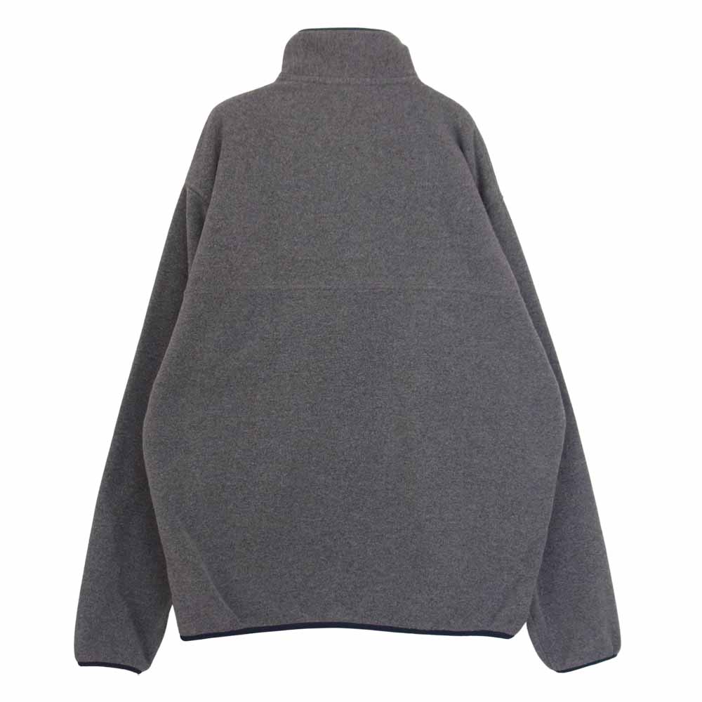 patagonia パタゴニア 20AW 25580 LW SYNCH SNAP-T P/O ライトウェイト シンチラ スナップT プルオーバー フリースジャケット グレー グレー系 M【新古品】【未使用】【中古】