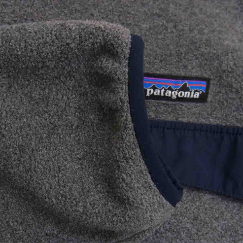 patagonia パタゴニア 20AW 25580 LW SYNCH SNAP-T P/O ライトウェイト シンチラ スナップT プルオーバー フリースジャケット グレー グレー系 M【新古品】【未使用】【中古】