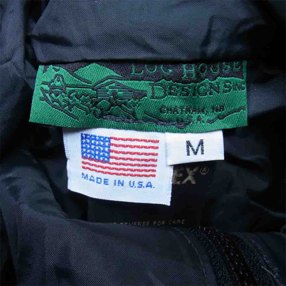 ログハウスデザイン GORE-TEX ゴアテックス マウンテン パーカージャケット ネイビー系 M【中古】