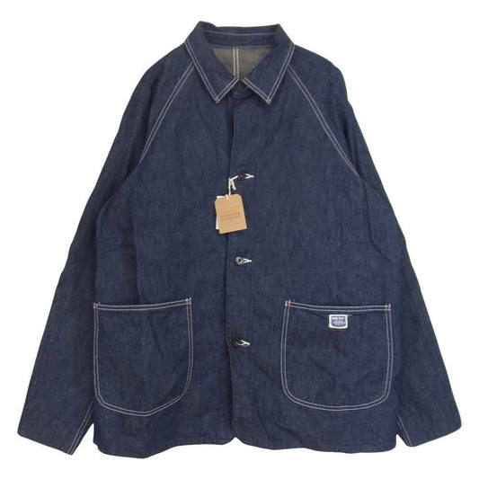 ペイデイ PD-007CA 40'S WW II COVERALL サンプリング 大戦 デニム カバーオール インディゴブルー系 38【新古品】【未使用】【中古】