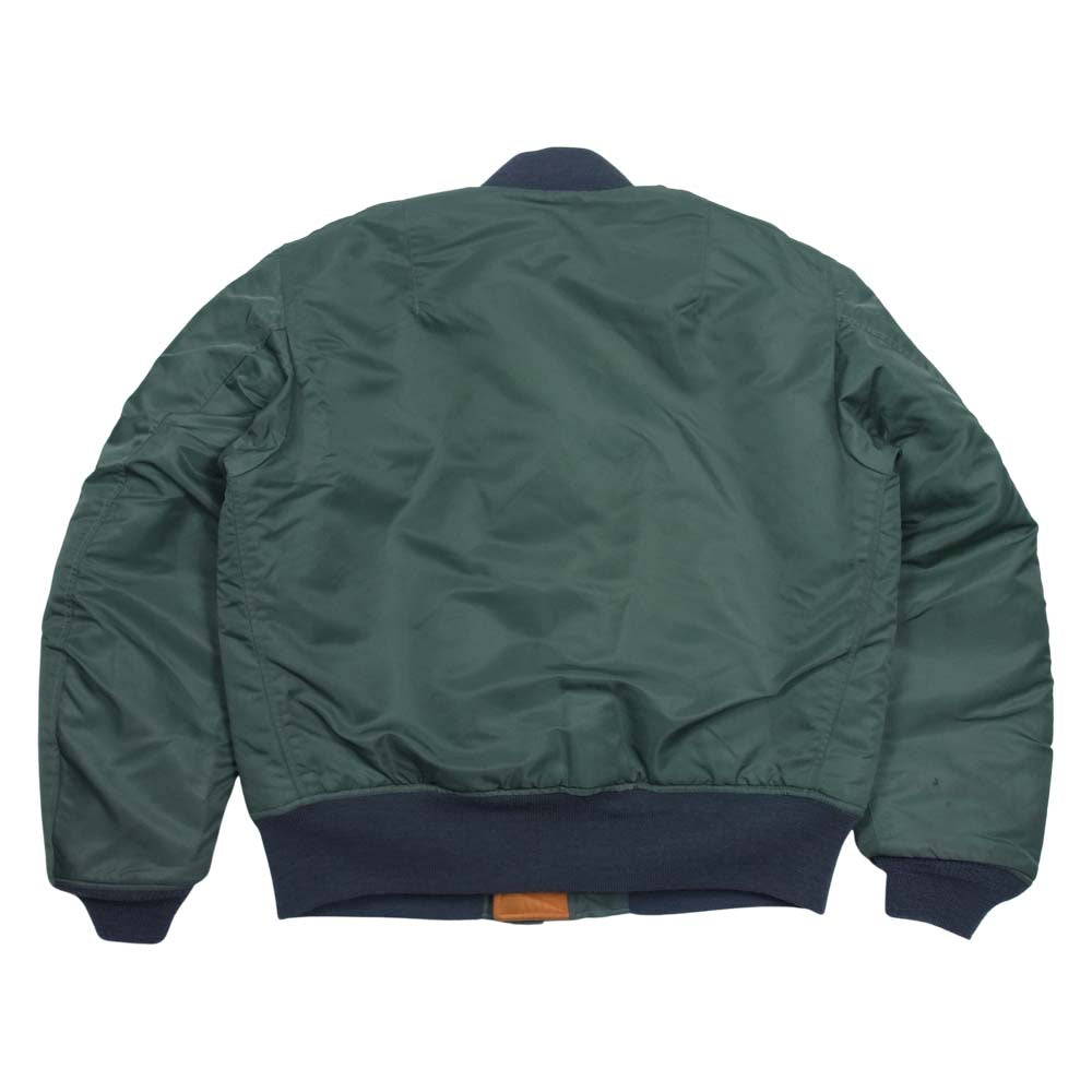 Buzz Rickson's バズリクソンズ MA-1 ミリタリー フライトジャケット カーキ系 L【中古】