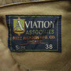 Buzz Rickson's バズリクソンズ BR14873 AVIATION ASSOCIATES JUNGLE CLOTH WARKING JACKET ワークジャケット カーキ系 38【中古】