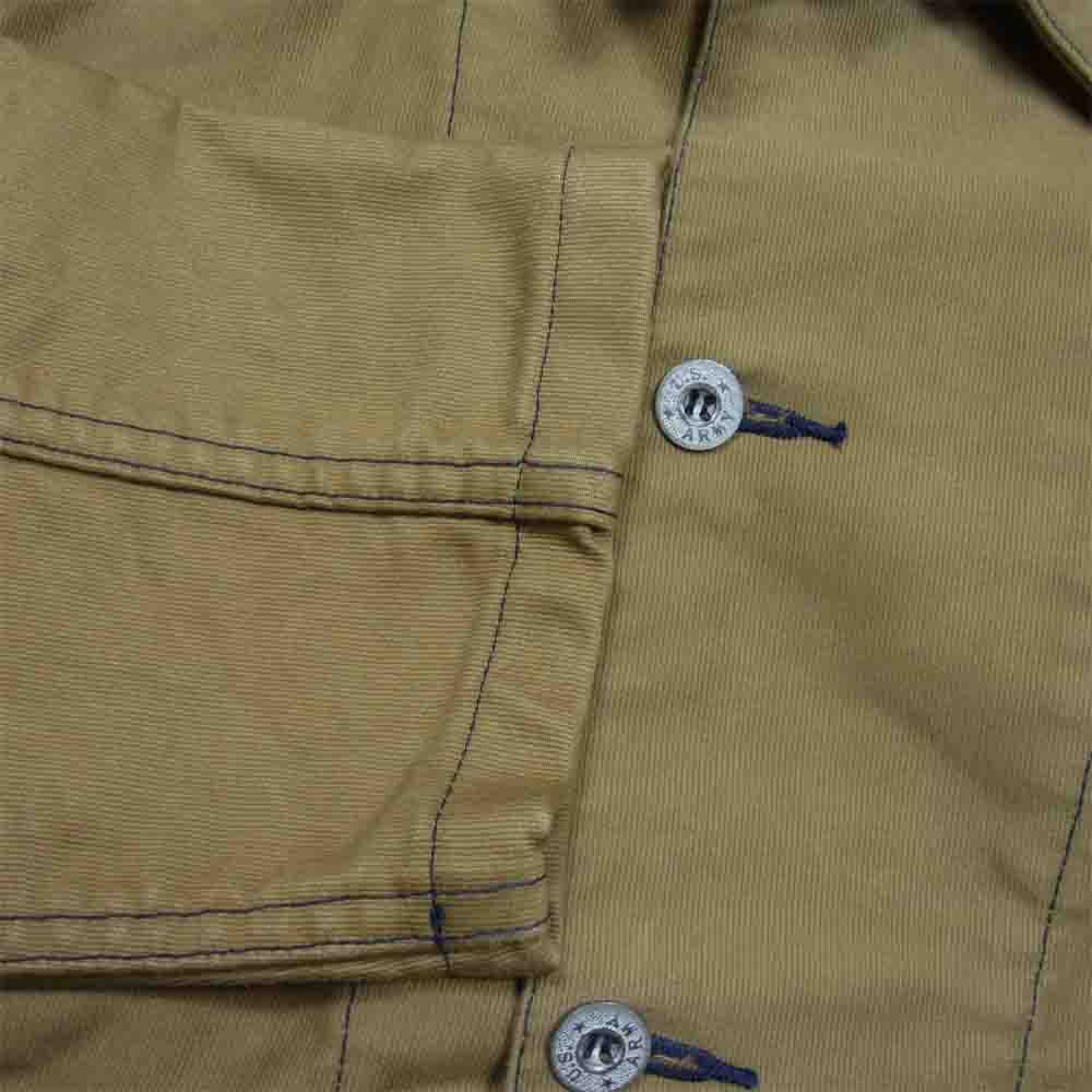 Buzz Rickson's バズリクソンズ BR14873 AVIATION ASSOCIATES JUNGLE CLOTH WARKING JACKET ワークジャケット カーキ系 38【中古】