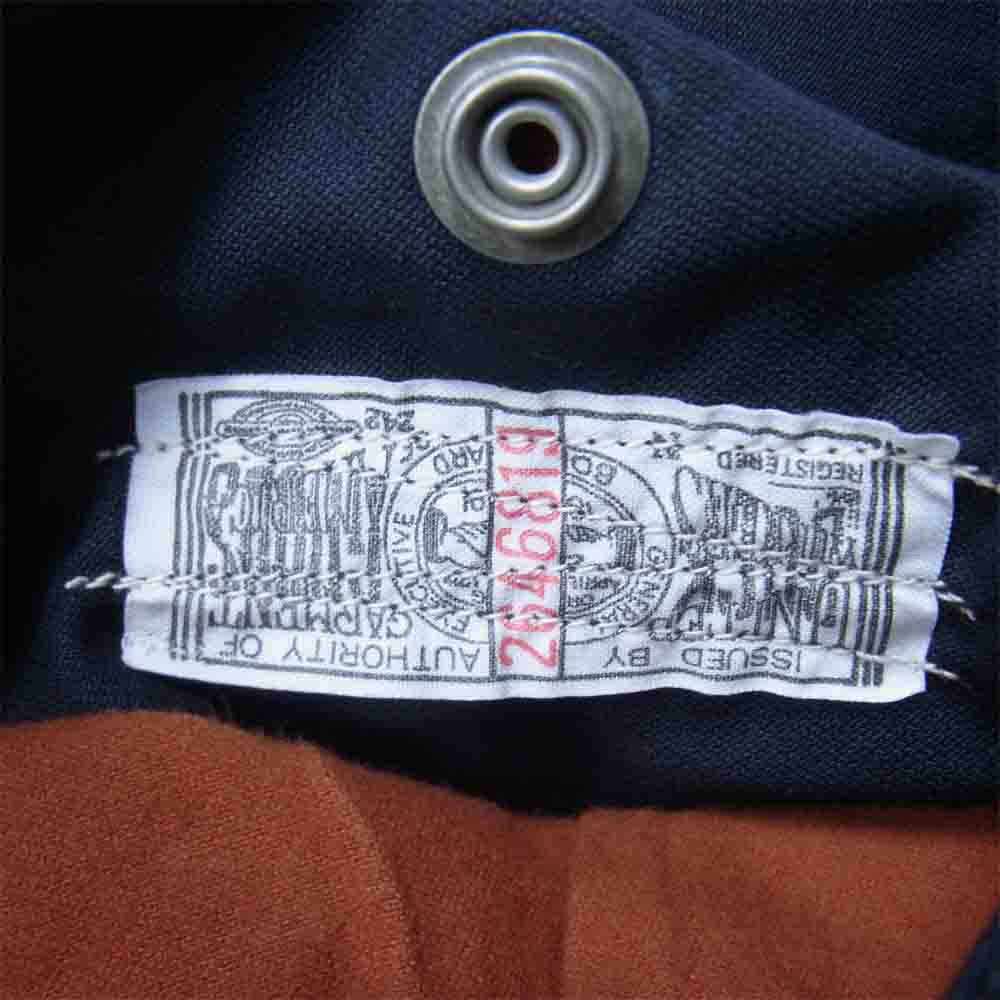 FREEWHEELERS フリーホイーラーズ 1821009 UNIION SPECIAL OVERALLS SUMMER UTILITY DECK JACKET デッキジャケット ダークネイビー系 40【新古品】【未使用】【中古】