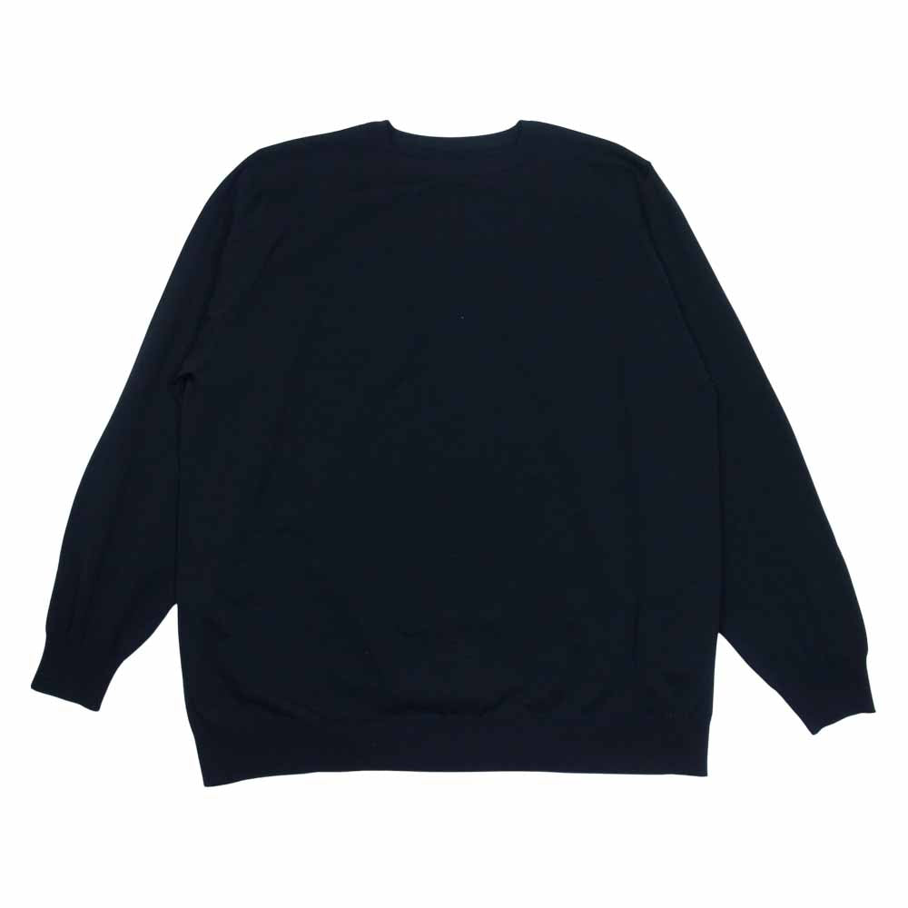 TEATORA テアトラ TT-KNIT-001-18G-DELTAPEAK CARTRIDGE KNIT CREW 18G hover layer カートリッジ ホバーレイヤー クルーネック ニット ブラック系 L【中古】